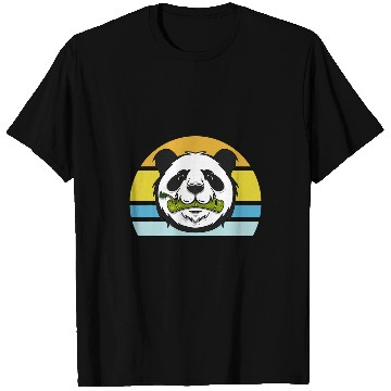 Discover Panda Pet Pandabear Panda Bamboo Wildlife China 2 T-Shirts