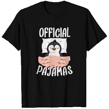 Discover Penguin Pet Official Sleep Penguin Pajama Cute long sleeping T-Shirts