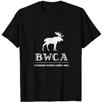 Discover Minnesota Ontario Moose Camping 1 T-Shirts