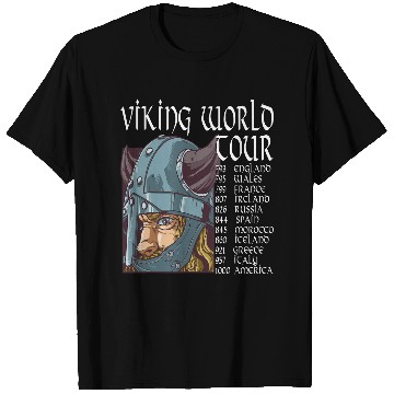 Discover Viking Tour Vikings Valhalla Odin 1 T-Shirts