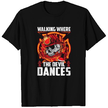 Discover Firefighter Job Fireman Cool Graphics Firefighter Plus Size 18 T-Shirts