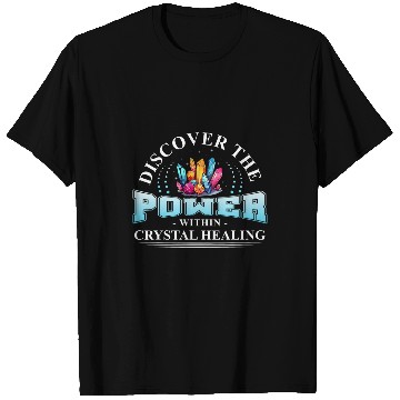 Discover Spiritual Reiki Chakra Crystal Healing 2 T-Shirts