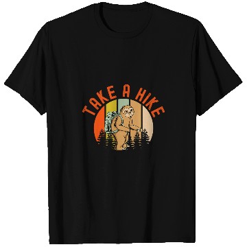 Discover Sloth Pet Take A Hike Sloth Hiking T-Shirts