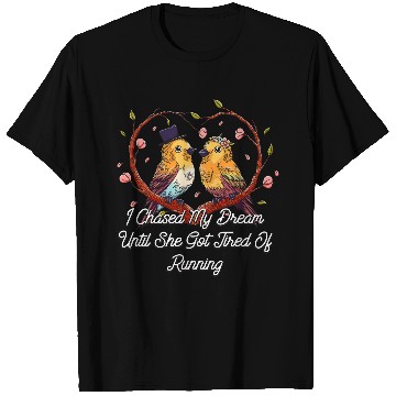 Discover She Got Tired Of Running Wedding Proposal Groom Engagement T-Shirts