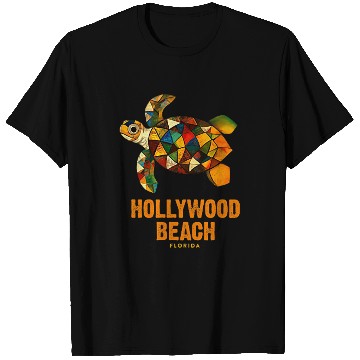 Discover Turtle Pet Hollywood Beach FL Florida Vacation Sea Turtle Souvenir 8 T-Shirts