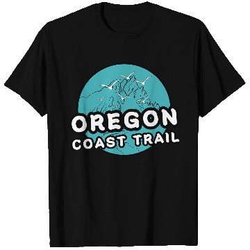 Discover Oregon Coast Trail OCT US West Coast Pilgrimage Hiking T-Shirts