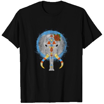 Discover Elephant Pet Sugar Skull Los Dia De Los Muertos T-Shirts