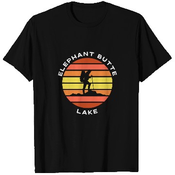 Discover Elephant Pet Butte State Park New Mexico Camping Vacation T-Shirts