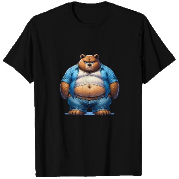 Discover Bear Pet Chubby Bear Paradise Adorable Kawaii Style Bear 2 T-Shirts
