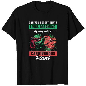 Discover Venus Fly Trap Botanical Gardening Exotic Carnivorous 3 T-Shirts