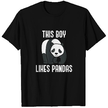 Discover Panda Pet Boy Likes Panda Bears Australia Wilderness Nature T-Shirts