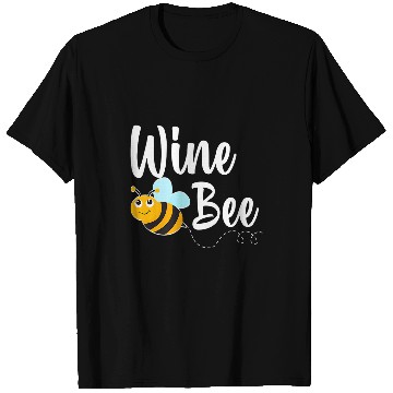 Discover Wines Fun Bee Wines Lover Funny Bumblebee T-Shirts