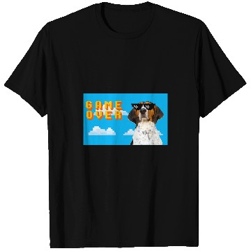 Discover 8Bit Game Over Treeing Walker Coonhound T-Shirts