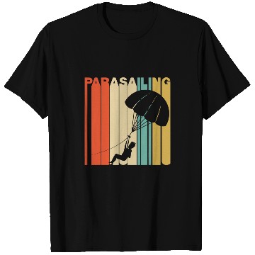 Discover Retro 1970s Style Parasailing Parasail T-Shirts