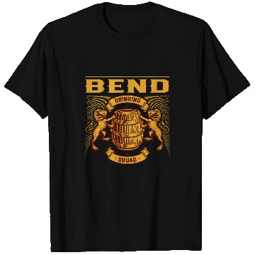 Discover Beer Fun Bend Drinking Squad Oregon Homebrewing OR Brewery Alcoholic T-Shirts
