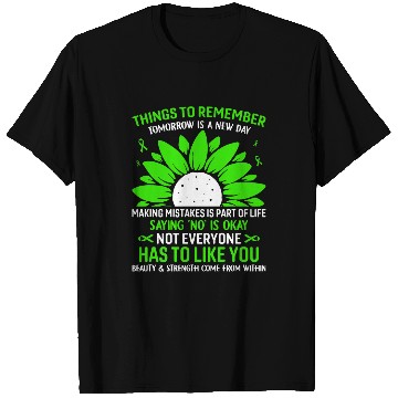 Discover October is National Depression Awareness Month Sunflower T-Shirts