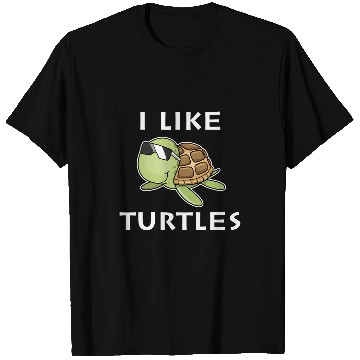 Discover Turtle Pet I like Turtles Tortoise Sea Animal Funny Gift 2 T-Shirts