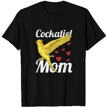 Discover Cockatiel Mom Parrot Bird Animal Birdwatching Cockatiel T-Shirts