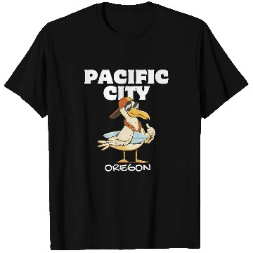 Discover PACIFIC CITY OREGON Surf vintages Sunset Surfing T-Shirts