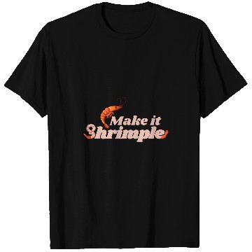 Discover Funny Shrimp Eating Seafood Shellfish design Gift T-Shirts