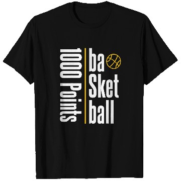 Discover 1000 Points Basketball Scorer High School Basketball Player 15 T-Shirts