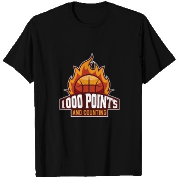 Discover 1000 Points Basketball Scorer High School Basketball Player 27 T-Shirts
