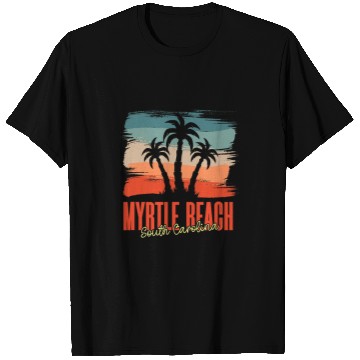 Discover Beach Sea Summer Weekend Travel Myrtle Beach South Carolina T-Shirts