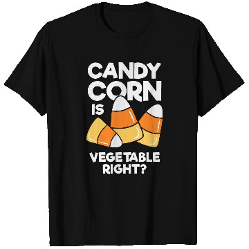 Discover Lacrosse Gift Candy Corn Is Vegetable Right Funny Halloween T-Shirts