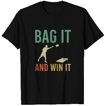 Discover Lacrosse Gift Bag It And Win It Cornhole Player T-Shirts