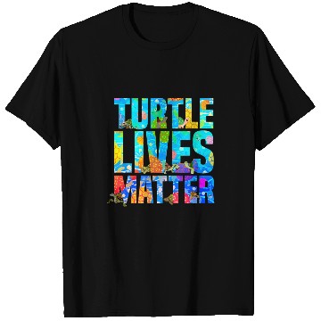Discover Turtles Lives Matter Marine Life T-Shirts