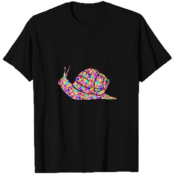Discover International Dot Day Colorful Dotted Snail T-Shirts