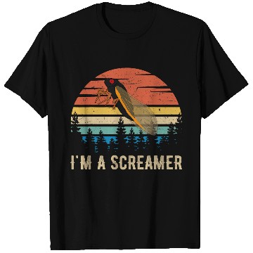Discover Im A Screamer Funny Cicada Brood X 17 Year Bug Insect Lover T-Shirts