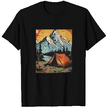 Discover vintages Camping Nature Outdoors Wilderness Wanderlust 200 T-Shirts