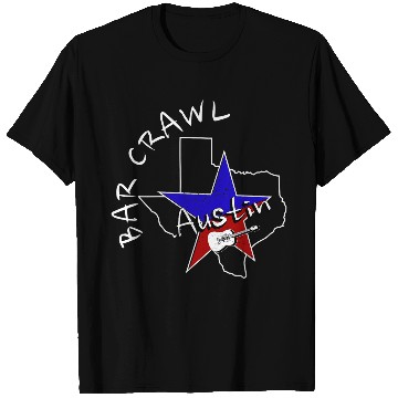 Discover Austin Texas bar crawl 2Austin Bar Scene T-Shirts