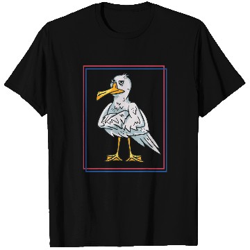Discover Cool Seagull Retro T-Shirts