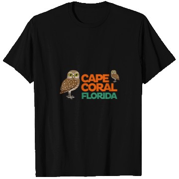 Discover Owl Pet Cape Coral Florida Burrowing Owls Birdorable T-Shirts