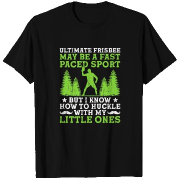 Discover Ultimate Frisbee Dad Flying Throw Disc Player T-Shirts