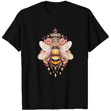 Discover Queen bee and Honey Beekeeper Beekeeping 5 T-Shirts