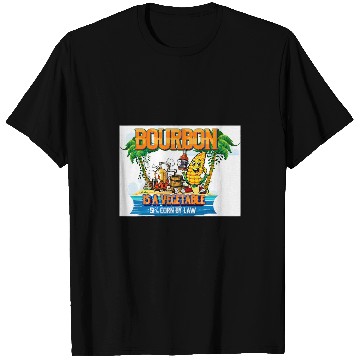 Discover Lacrosse Gift Bourbon Bourbon Is A Vegetable T-Shirts