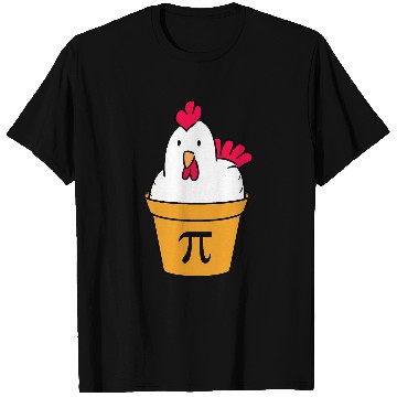 Discover Funny Math Chicken Pot Pi Chicken Pot Pie 21 T-Shirts
