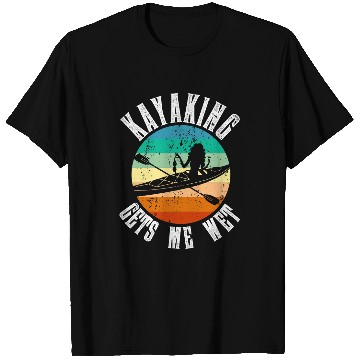 Discover Paddle Canoe River Rafting Kayak Watersport Boating Kayaking T-Shirts