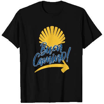 Discover Pilgrimage St James Pilgrim Way Hiking Hiker T-Shirts