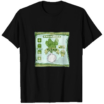 Discover Turnip seeds packet growing turnips T-Shirts