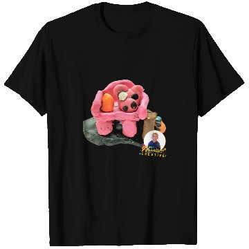 Discover Harrison Creative 2Clay Creations Characters 4 Pig Head T-Shirts