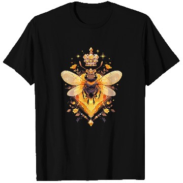 Discover Queen bee and Honey Beekeeper Beekeeping 3 T-Shirts