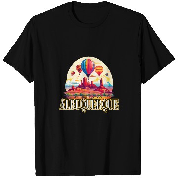 Discover Albuquerque Balloon New Mexico Hot Air Balloon 9 T-Shirts