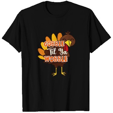 Discover Lacrosse Gift Gobble Til Ya Wobble Fall Autumn Thanksgiving Turkey T-Shirts