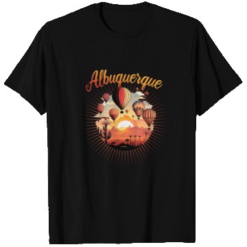 Discover Albuquerque Balloon New Mexico Hot Air Balloon 13 T-Shirts
