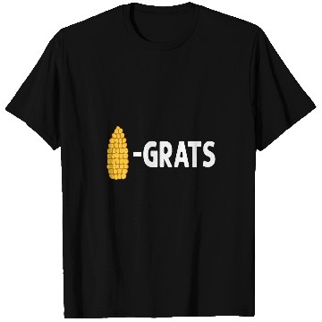 Discover Lacrosse Gift Corn Grats Funny Congrats Congratulations T-Shirts