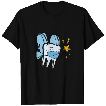 Discover Dental Assistant dentists Brace Teeth Tooth Fairy Angel 212 T-Shirts